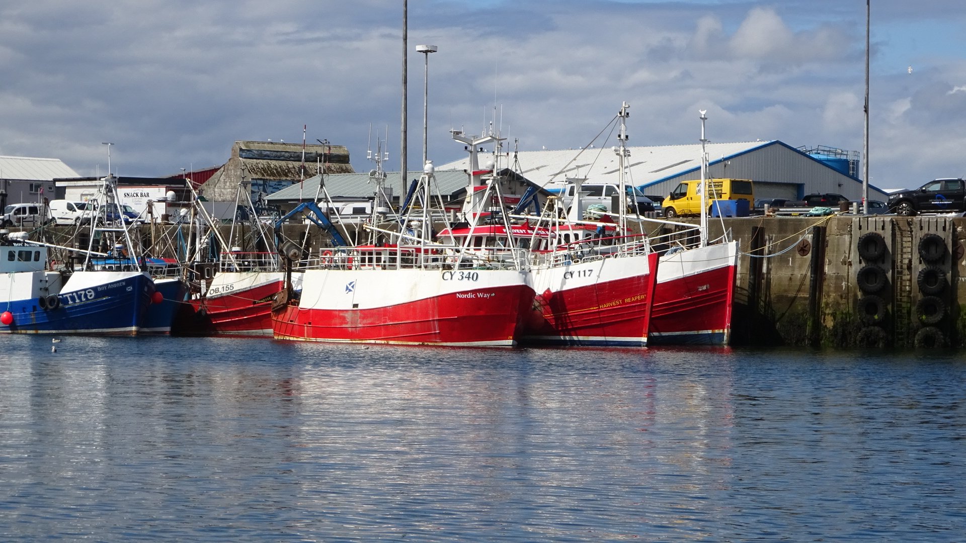 Fishing Boats In Mallaig Harbour