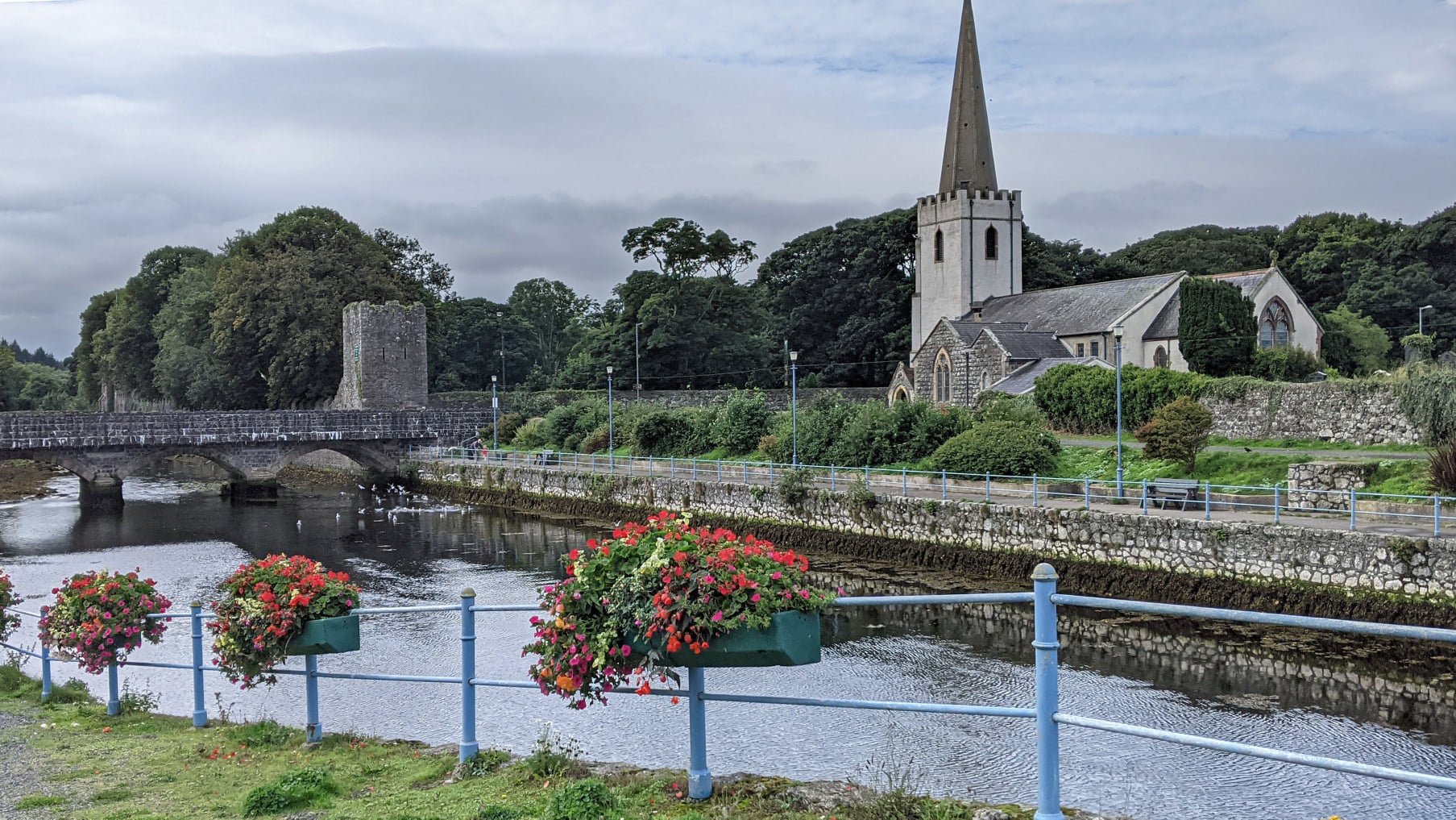 Glenarm River And Church