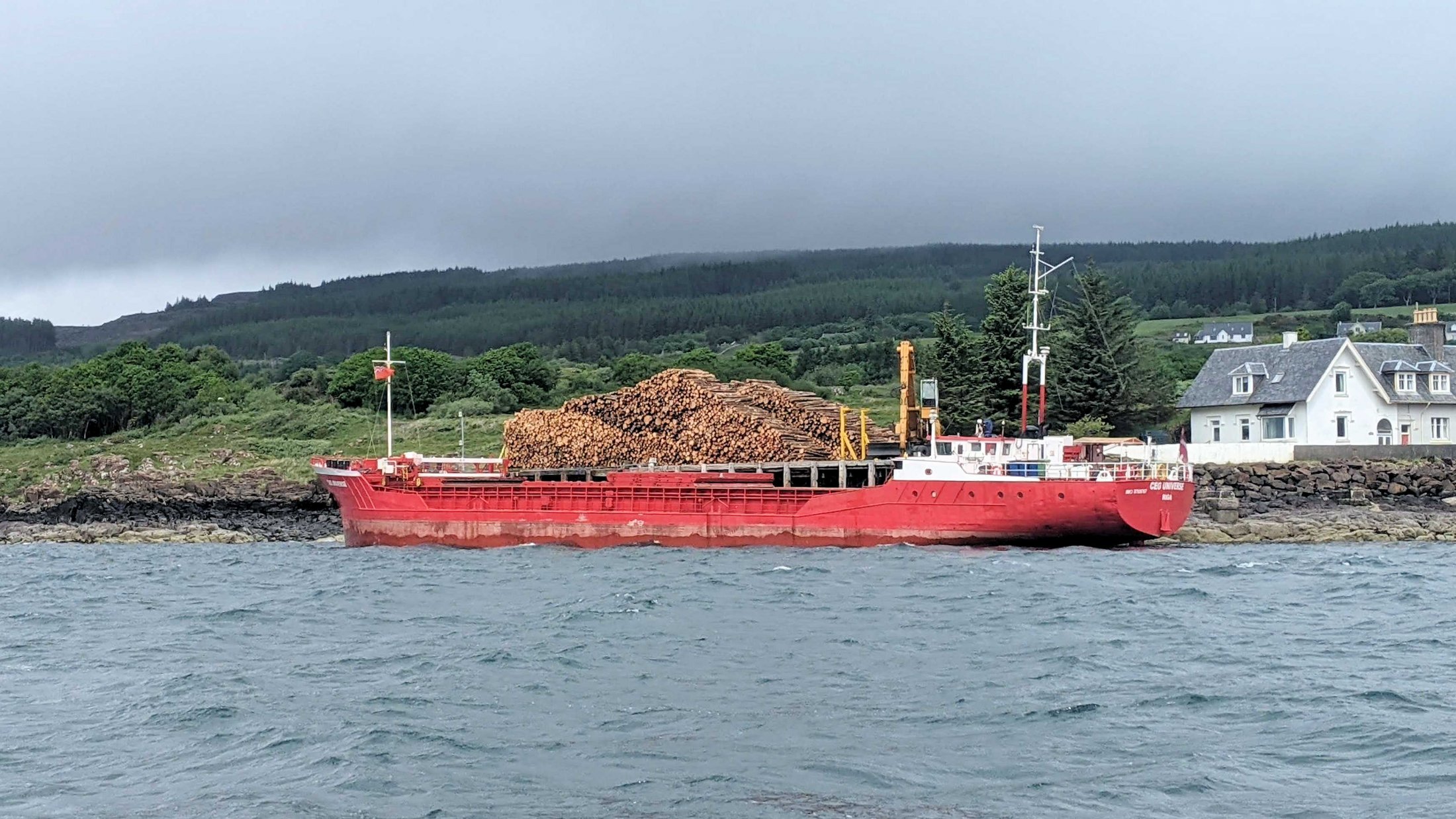 Logging Ship