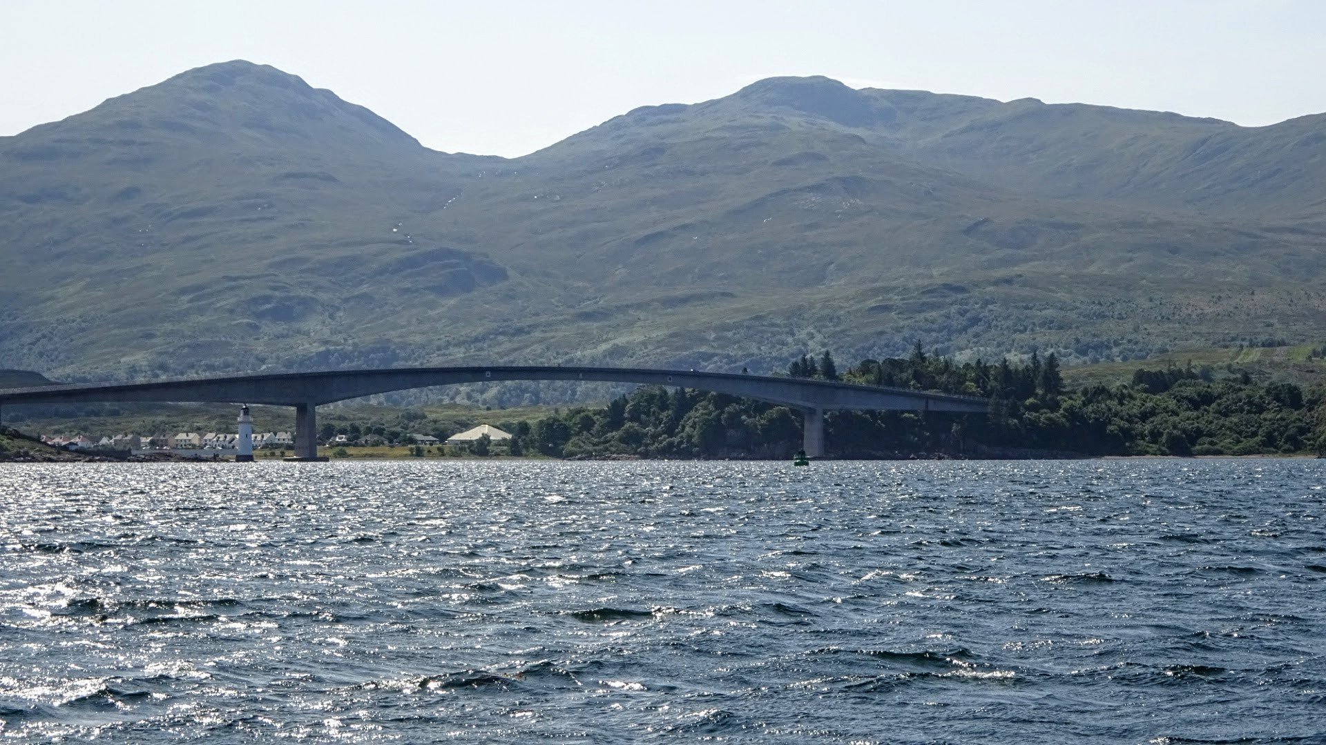 Skye Bridge With Skye In The Background